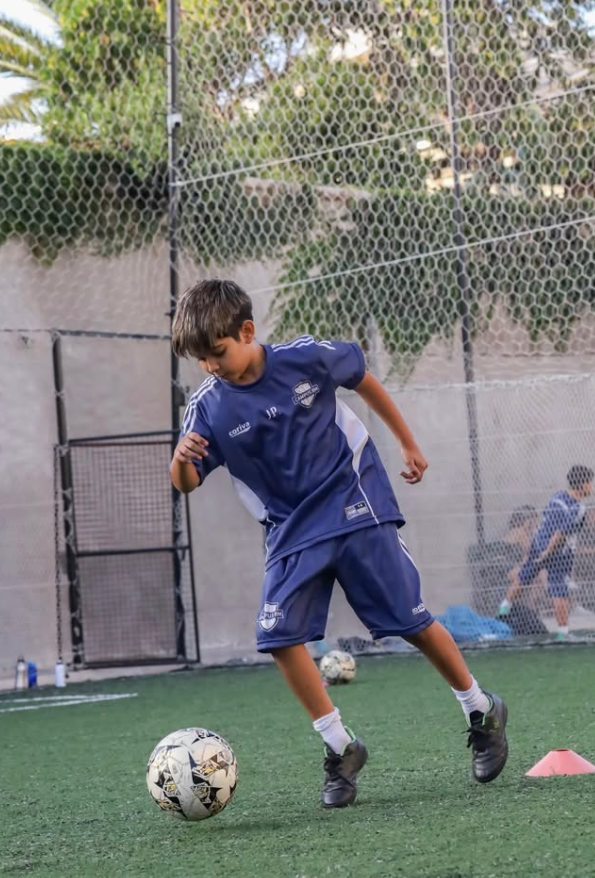 Práctica de conducción de pelota